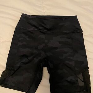 PINK Victoria's Secret Black Bike Shorts Moisture-Wicking